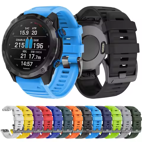 Quickfit 22mm 26mm Watch Strap For Garmin Descent Enduro 2 Mk2/Mk2i/Mk1/Epix Pro G1 D2 Band Outdoor 