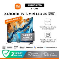 Xiaomi TV S Mini LED 65" 2025 |Free Installation | QD-Mini Led | 4K 120Hz | Google TV