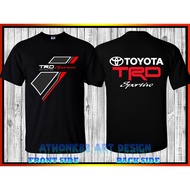 2023 t-shirtComfortable and versatile round neck 100% cotton t-shirt Toyota Trd Ivo Toy0Ta Trd Racin