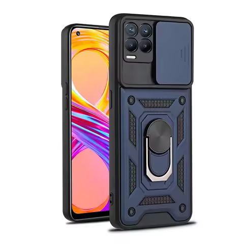 For Realme 8 Pro Case Camera Protection Armor Phone Cover For Oppo Realme 8 Realme8 Pro 8Pro Magneti