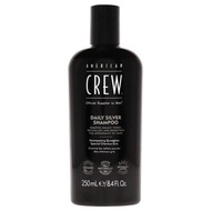 American Crew Men's Shampoo, Daily Silver Shampoo, Naturally Derived, Vegan Formula, 8.4 Fl Oz