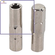 [In stock] 2pcs 6.35mm Insert Bit Adapter To 4mm Hex Shank Electric Screwdriver Tools❀