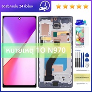 สําหรับ Samsung Note10 N970 N970F SM-N970F คุณภาพ TFT จอแสดงผล LCD หน้าจอสัมผัสพร้อม Digitizer กรอบส