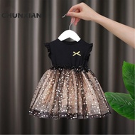 PRINCESS KESLI Dress Anak Perempuan Black Baby Dress Baju Gaun Baby Girl Warna Hitam Kids Dress