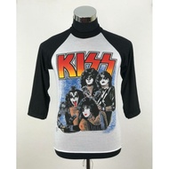 Tshirt 3q Kiss fake vintage