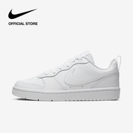 Nike Older Kids Court Borough Low 2 (GS) Shoes - White รองเท้าเด็ก Nike Court Borough Low 2 (GS) - ส