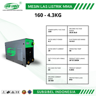 Mesin Las Las LIstrik MMA - Merek Subsibel