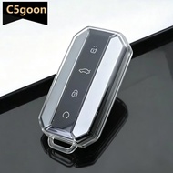 C5GOON Soft TPU Car Transparent Key Case Auto Remote Control Protect Cover Accessories For Chery Jae