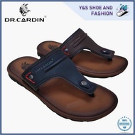 DR CARDIN MEN BLACK COMFORT SANDAL 7989 | Sandal Dr Cardin Lelaki Selesa 7989