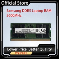 Samsung Memory DDR5 32GB 16GB 5600Mhz 4800MHz SODIMM Laptop Memory RAM DDR5 Laptop DDR5 RAM Laptop D