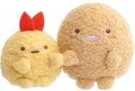 角落小顆伴 - 日本版角落生物公仔角落小夥伴公仔 炸豬扒炸蝦尾手玉公仔毛絨玩具 Sumikko Gurashi Collection Tomkatsu 可愛毛公仔 吉祥物 approx 50mm 平行