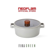 Neoflam Fika Green Casserole (24cm)