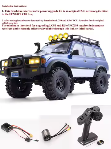 FMS FCX10 LC80 K5 Upgrade to LC80 Pro Outer Rotor Kit, Power Modification Original Factory Genuine P