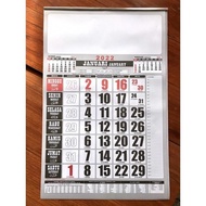 Kalender Polos 2022 / Kalender Dinding 2022 50X33Cm