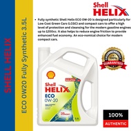 550053937 Helix ECO 0W20 Fully Synthetic 3.5L