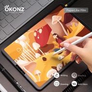 OKONZ PaperLike iPad Air 11/13 2024 Pro 11/13/10.9 Gen 10/ Pro 11 / 12.9 / Air 5/4 / Mini 6Screen Pr