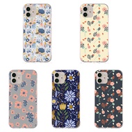 AF-141 flower and leaf Silicone TPU Case Compatible for Infinix Note 6 7 11 11S 8I 8 10 Pro Lite Cov