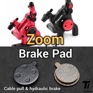 Zoom Cable Pull Brake Pad | Silent Long lasting Brake Pad for Zoom Xtech hb100 DB580 Flat mount