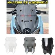 YAMAHA NMAX V3 TURBO WINDSHIELD CLEAR / TINTED / BLACK YAMAHA NMAX V3 TURBO VISOR BLACK / TINTED / C