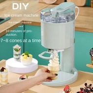 Ice Cream Machine Small Homemade Automatic, Household Mini Fruit Ice Cream Machine Children's DIY Co