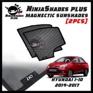 NinjaShades PLUS Hyundai i10 i-10 2014-2017 Magnetic Car Sunshades PREMIUM Quality