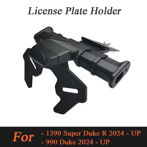 For 990 Duke 2024-UP & 1390 Super DUKE R 2024-UP Motorcycle Accessories License Plate Holder Bracket