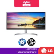 LG 29WK600-W 29" UltraWide Full HD IPS LED Monitor