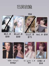 LE SSERAFIM lesserafim pureflow 夾卡餘量chaewon sakura yunjin kazuha eunchae 小卡