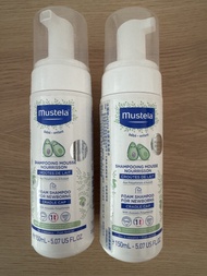 Mustela Foam Shampoo for Newborns Cradle Cap 150ml x 2