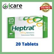 HEPTRAL 500MG TAB 20S