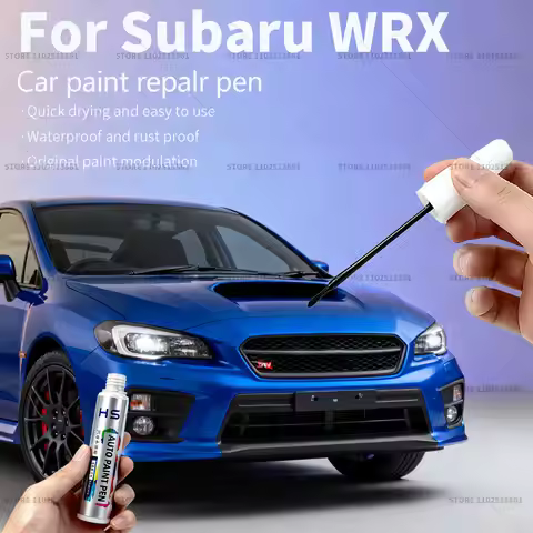 Car Paint Repair Pen Touch Up Scratch Remover DIY Auto Accessories For Subaru WRX White Platinum Gra