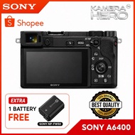 Sony A6400 with Kitlens 16-50mm (used) LIKE NEW‼️