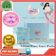 Angel Moon Anion Sanitary Napkins ( Pantyliner Pad ) 5 Packs / Angel Moon 負離子衛生棉( 护垫 ) x 5包 + Free G