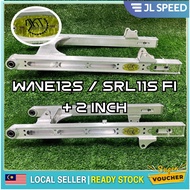 ARM DKT WAVE125 WAVE 125 / SRL115 FI LAGENDA 115FI SWING ARM THAILAND ALLOY +2 INCH DARI STANDARD