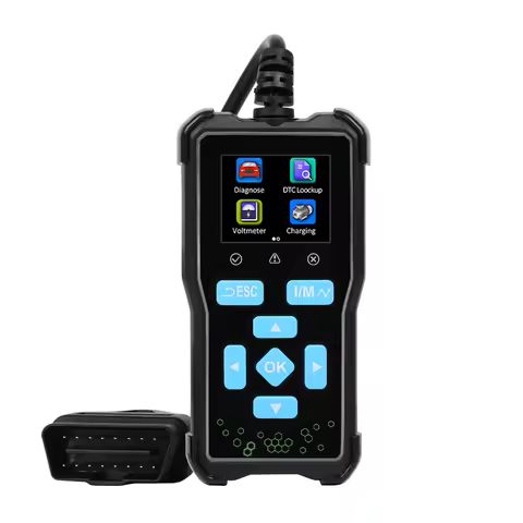 For AT100 OBD Fault Diagnostic Tool With 1.8-inch High-Definition TFT Color Screen