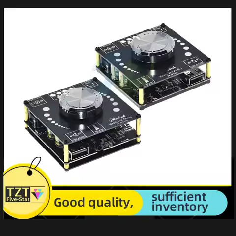 XY-AP100H 100W+100W Dual TPA3116D2 Bluetooth 5.0 Stereo Audio Digital Power Audio Amplifier Board