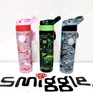 (ORIGINAL) Smiggle Wild Side Insulated Stainless Steel Flip Drink Bottle 520ml/Smiggle Stainless Steel Drinking Bottle