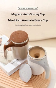 Lazy Automatic Blender Cup Electric Portable Milkshake Cup Magnetic Rotating Coffee Cup Charging Sta