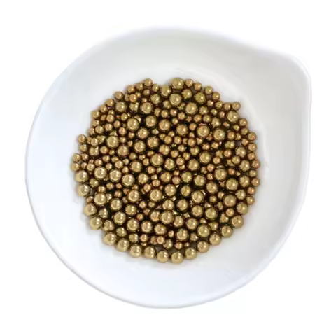 Brass (H62) Solid Bearing Balls 0.5mm-5mm 0.9mm 1mm 2mm 2.381mm 2.5mm 3mm 3.175mm 4mm 4.45mm 4.5mm 4