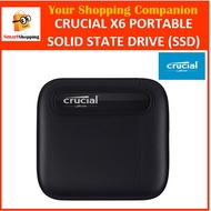 Crucial X6 500GB 1000GB 1TB 2000GB 2TB 4000GB 4TB Portable SSD 5 Years Sg Warranty