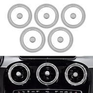 KORUIPEI Bling Air Outlets Ring 15 PCS Compatible with Mercedes Benz Accessories c300 glc 300 W205 X
