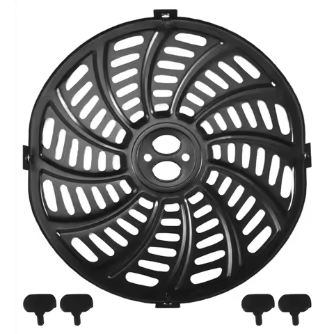 A59E-Air Fryer Grill Tray For Gourmia GAF698/GAF686 6QT Air Fryer Nonstick Air Fryer Grill Pan Crisp