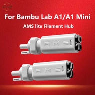 HB For Bambu Lab A1 AMS Lite Filament Hub,5-Way Filament Hub Bambulab A1 Mini AMS Lite System Multi-