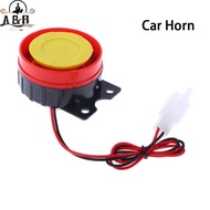 [A&B] Durable Car Horn Air Raid Siren Alarm Universal 12V Car Tru Horn Portable Small Electric Horn 