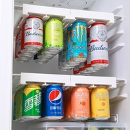 Retractable Fridge Hanging Rack - Soda Beer Can Storage Organizer | Kitchen Beverage Holder