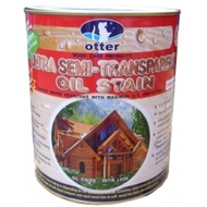 Otter Ultra Semi Transparent Oil Stain 0.9L