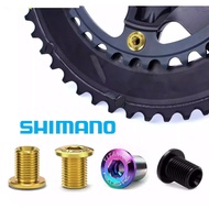 Chainring FIXING BOLT SCREW FOR SHIMANO (M8 X 10.1) TITANIUM