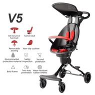 BAOBAOHAO V5 MAGIC STROLLER BABY TROLLEY STROLLER PORTABLE LIGHTWEIGHT FOLDABLE FOR KIDS TWO-WAY FAC