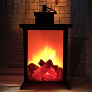 NM LED Flame Lantern Lamp Simulation Flame Fireplace Night Light Fla