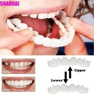 SHANHAI Teeth Accessories Cover Teeth Beauty Snap On Smiling Teeth Whitening Comfort Fit Denture Tee